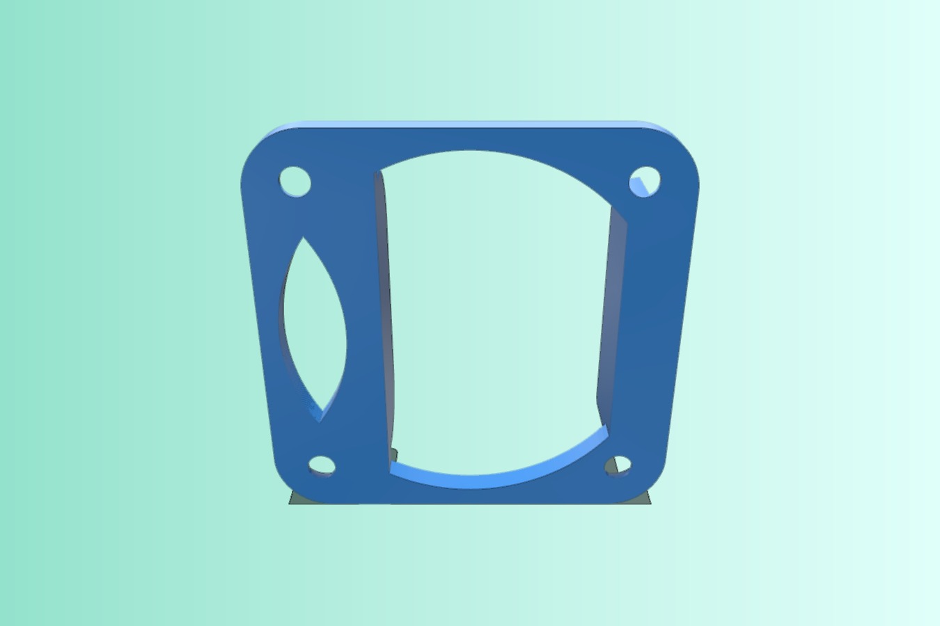 Anet A8 Extruder Fan Hinge (Flexible Filament)