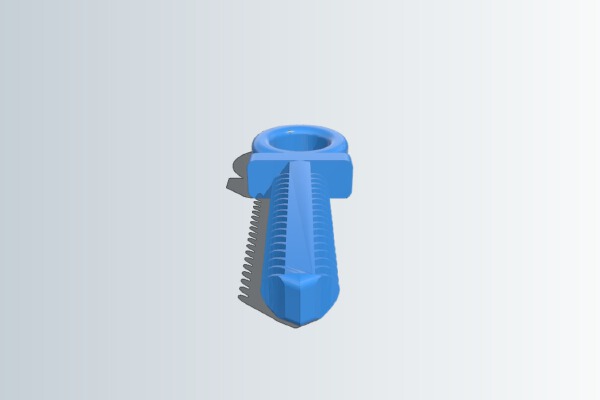 Fishbone peg | 3d print model