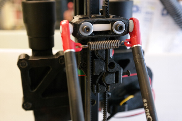 Kossel linear bearing carriage for Trick Laser 3_8" barbells | 3d print model