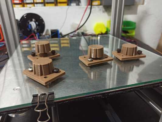 Adjustable Feet for 2040 Extrusion Style Printers (ENDER3_CR10 | TORNADO | TRONXY | ETC ) | 3d print model
