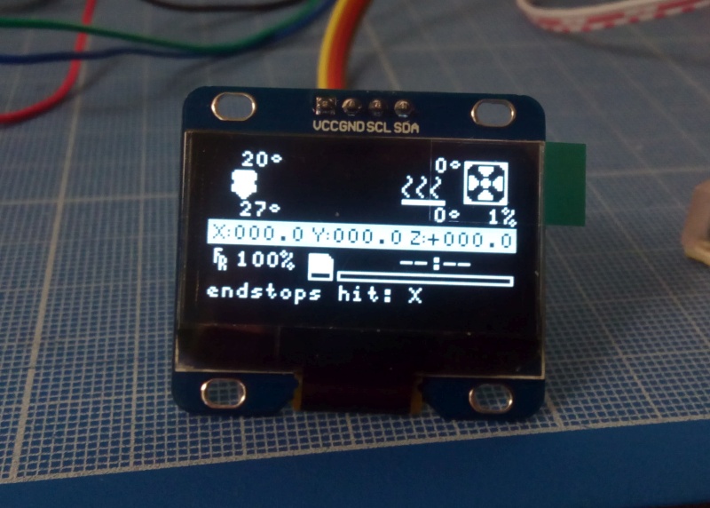Control panel for Kossel mini 20х20