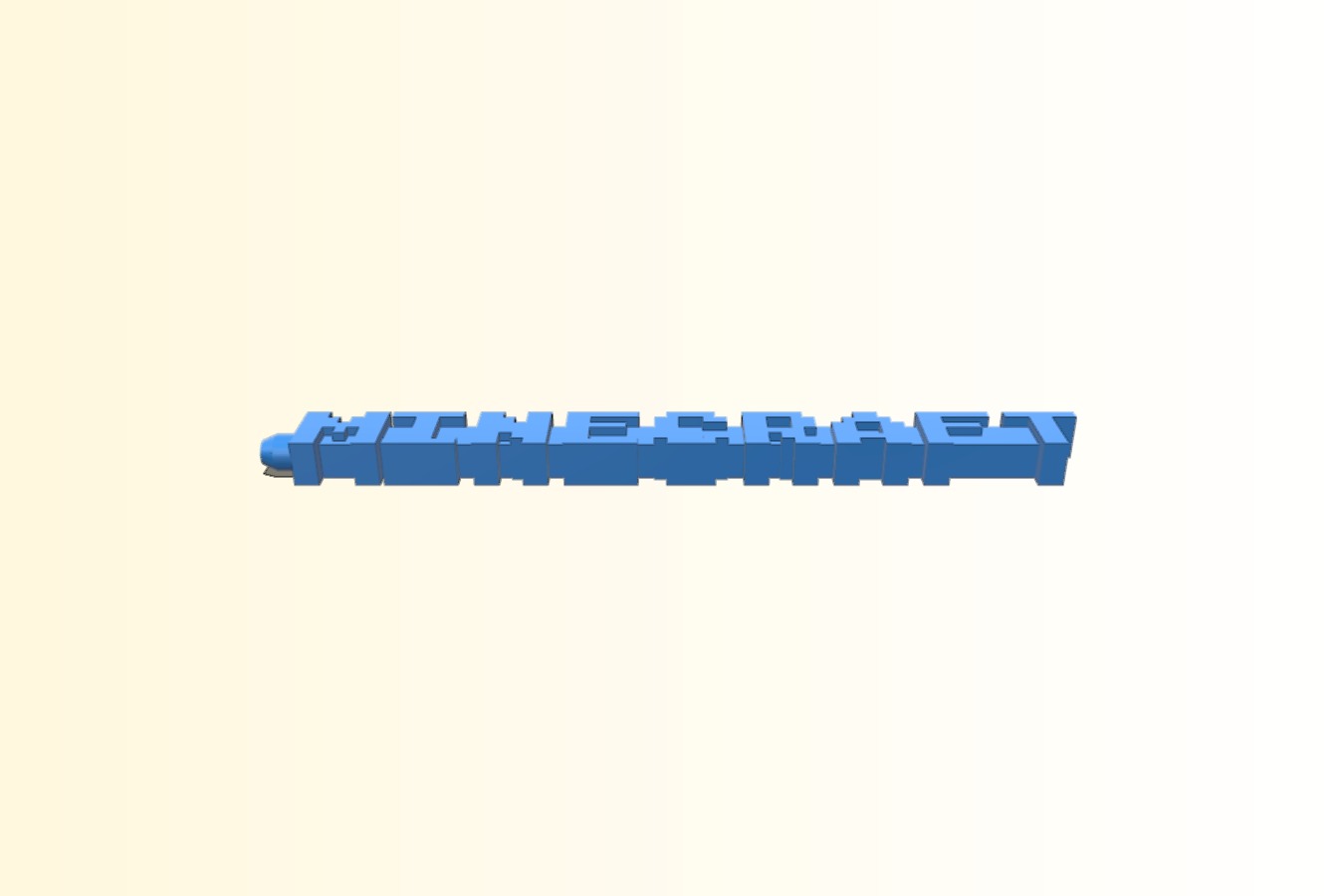 Minecraft Parentheses minecraft - 3DPEA