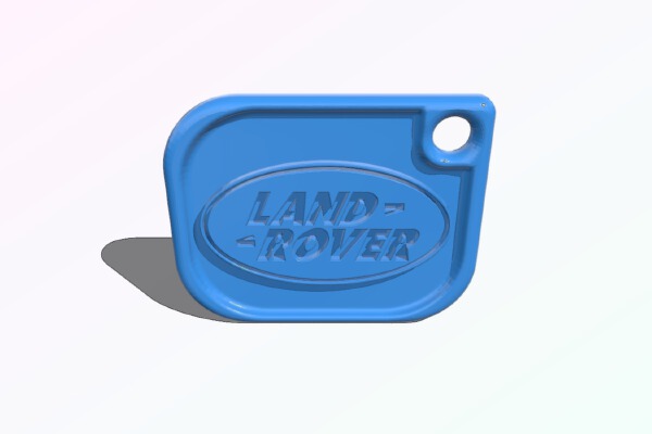 Land Rover keychain | 3d print model