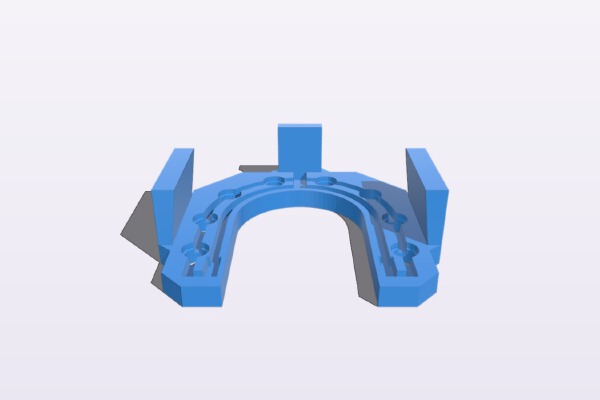 LED ring mount for FRC camera | 3d print model