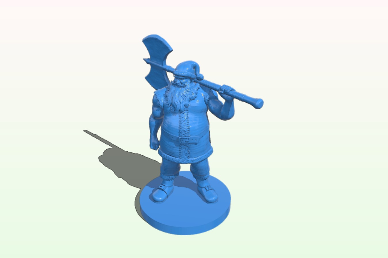 Barbarian Santa Claus