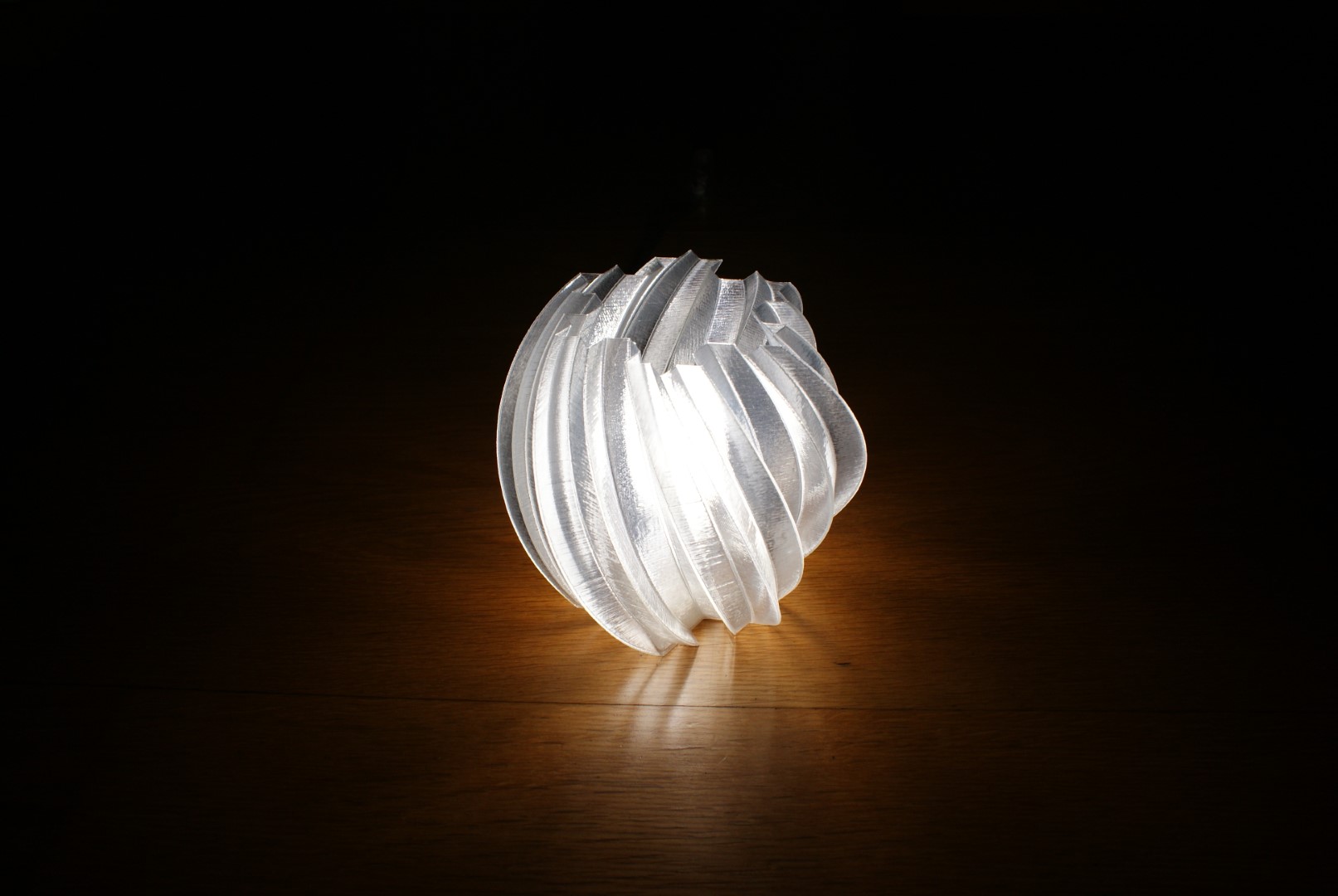 von Koch fractal vase - lamp