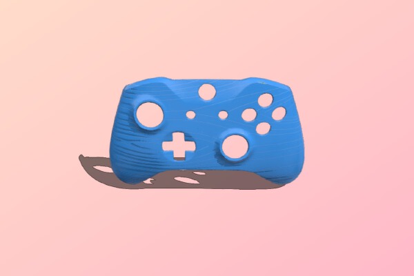 Xbox One S Custom Controller Shell: Wood Grain Edition | 3d print model