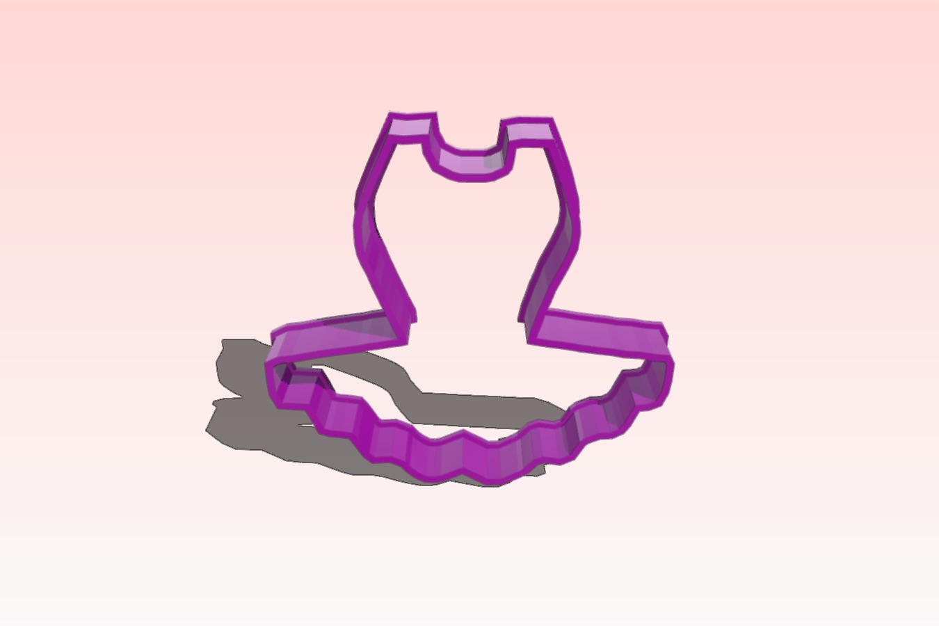 tutu Cookie Cutter