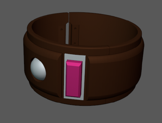 Blake's 7 Liberator Teleport Bracelet | 3d print model