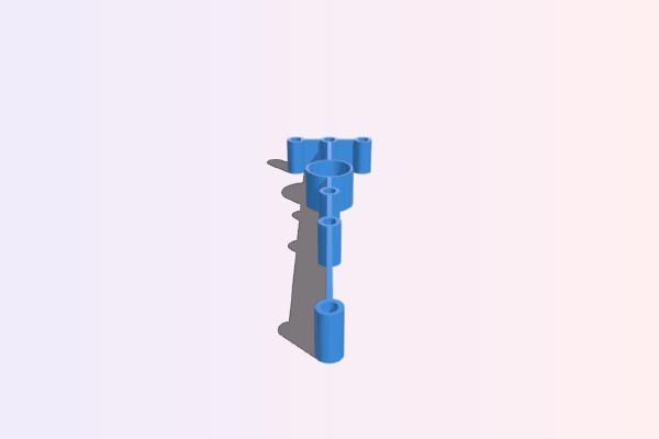 WiFi YAGI Antenna 2.4GHz | 3d print model