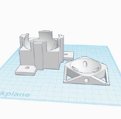 3030 Frame, tennis ball feet vibration dampener | 3d print model