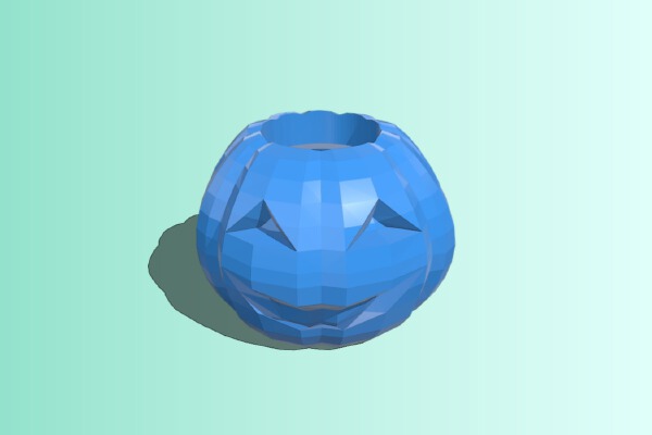 SMOK tank glass protector (Pumpkin design) | 3d print model