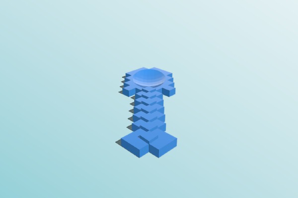 Minecraft Spoon | 3d print model