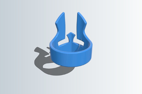 SPARTAN HELM FINGER RING | 3d print model