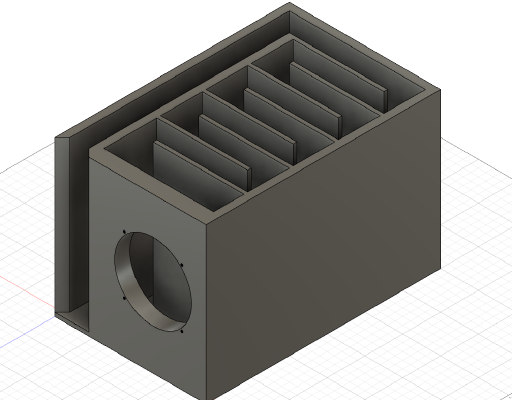 4" Tcp115 T-Line | 3d print model