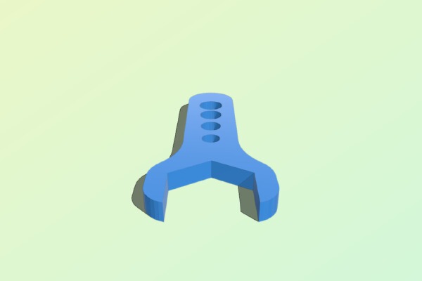 Wrench for 18mm auto level probe | 3d print model