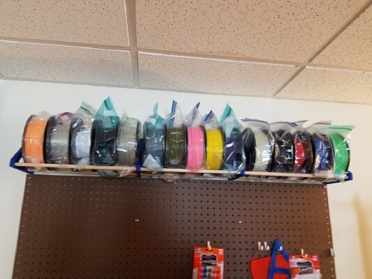 Filament, Shelf, Wooden Dowel, Supports | 3d print model