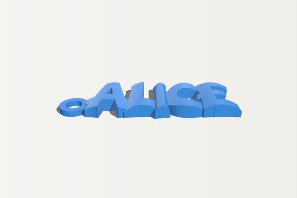 Alice | 3d print model