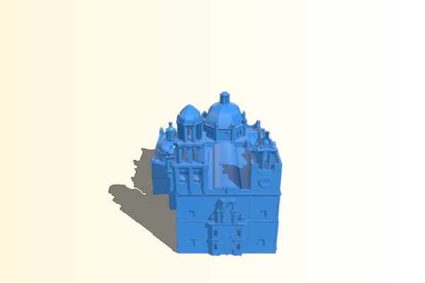 Basilica of Guanajuato | 3d print model