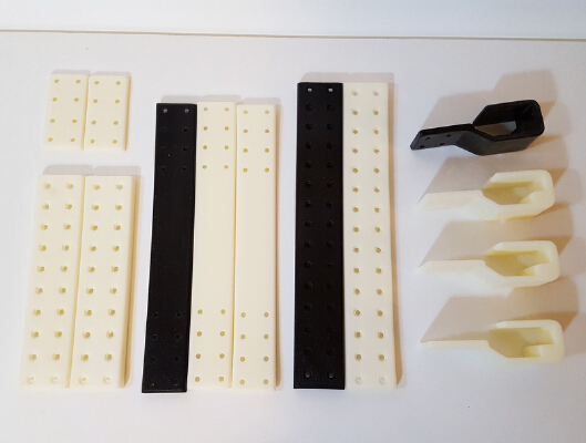 Hanger System w_M3 Screw & Nut Locations - for Fish Tank _ Aquarium _ Terrarium | 3d print model