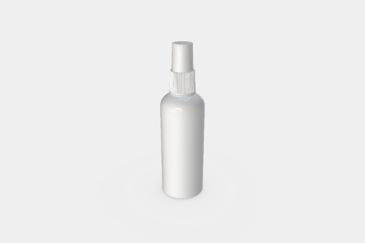 Medical Spray Bottle Mockup