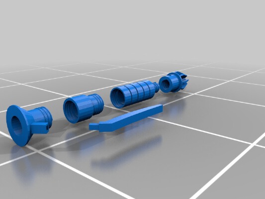 Modular Lightsaber | 3d print model