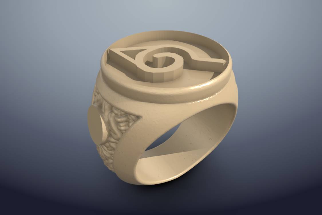 Naurto Ring | 3d print model