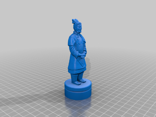 Chinese Themed Chess Set | 3d print model