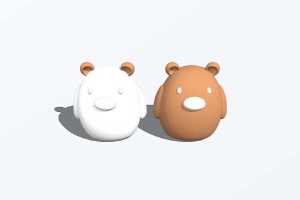 Bear Figurine | 3d print model