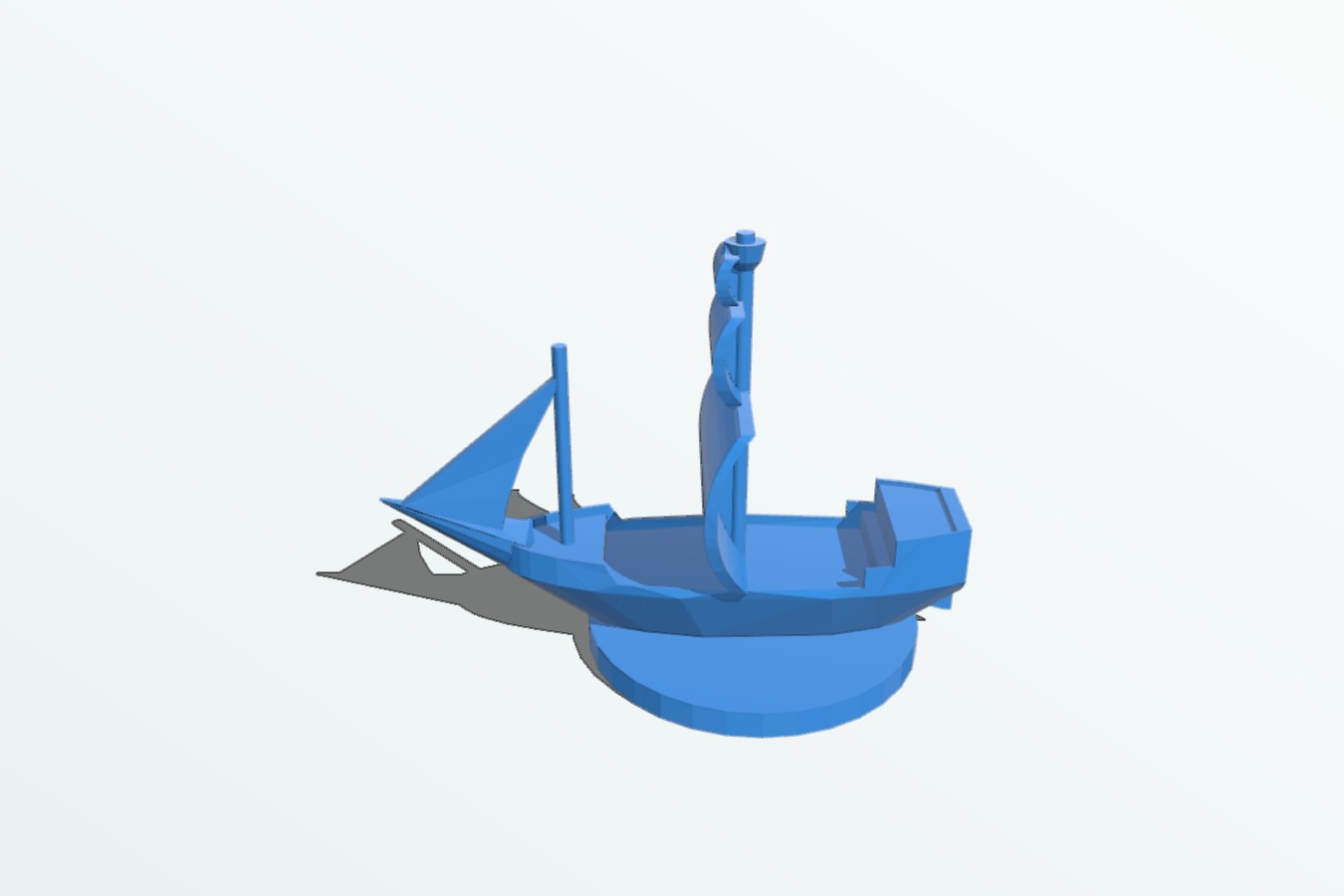 Ship standee