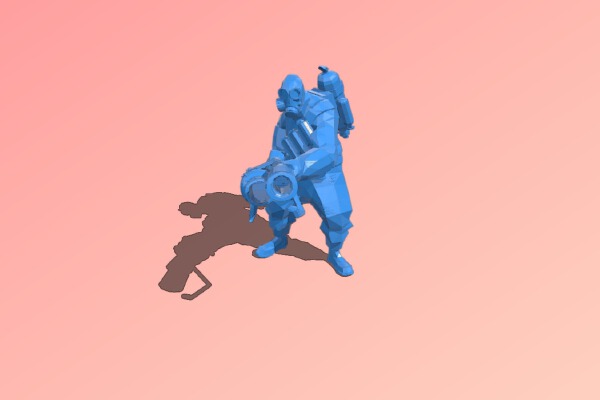 Fire soldiers | 3d print model