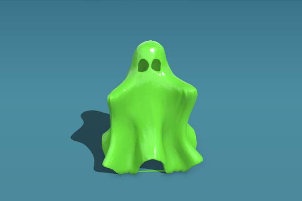 Cute Hug Me Ghost | 3d print model