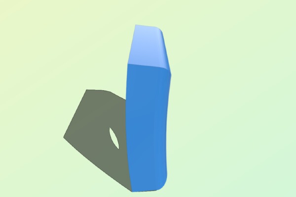 Inner Bottle Clip - 3Dponics Drip Hydroponics | 3d print model