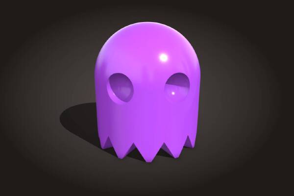 PacMan Ghost | 3d print model