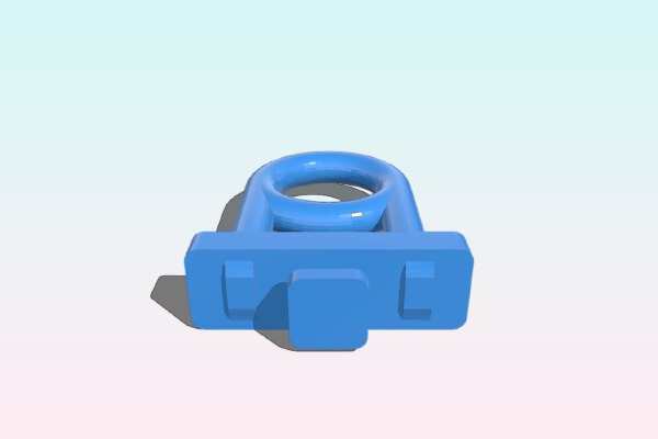 Various sized hoops for Lidl's Powerfix tool wall organizer | 3d print model