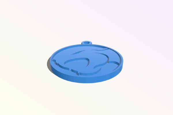 Thundercats keychain | 3d print model