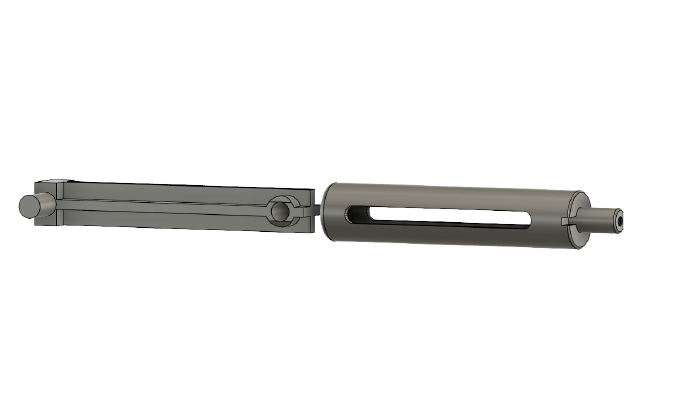 Nerf CycloneShock Plunger Rod | 3d print model