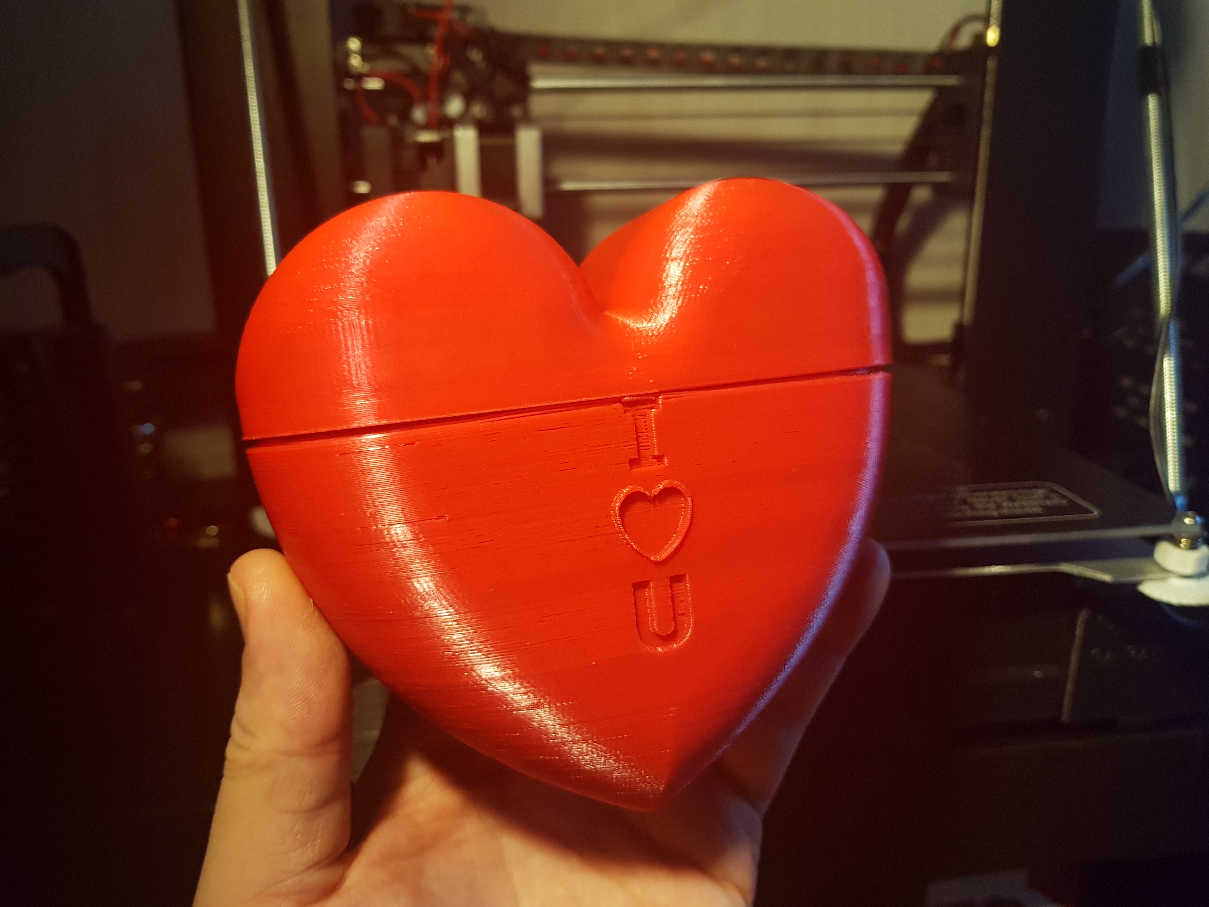 I love you-box with stand