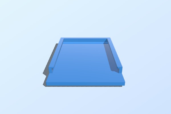 TBS Tango 2 Module Bay Cover | 3d print model