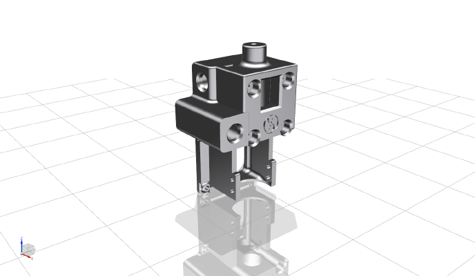 E3D V6 FOR UM2 (空中堡垒) | 3d print model