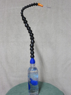 Loc-Line check-valve straw for water bottle | 3d print model