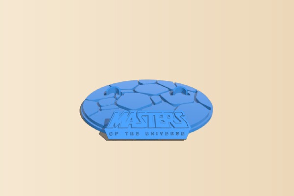 MOTU figure stand | 3d print model