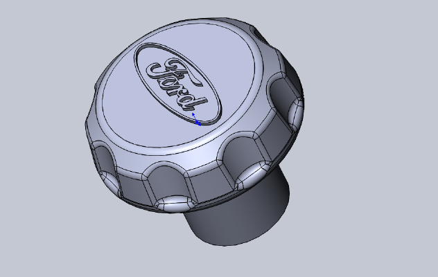 Lumbar Support Adjuster for Ford Mondeo MK4 (Fusion) | 3d print model