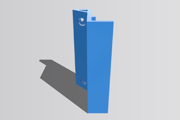 PS4 Pro Under Desk Mount | 3d print model