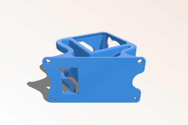 Realacc X210 V+ _ Pro GoPro Session Mount | 3d print model