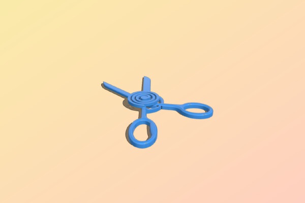 Compliant scissors | 3d print model