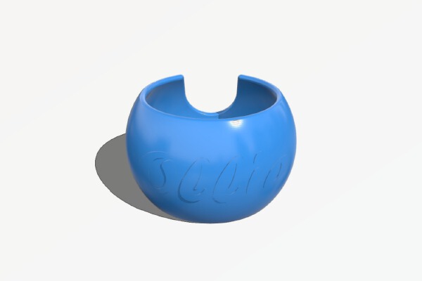 Ollie's Anti-Spill Feeder | 3d print model