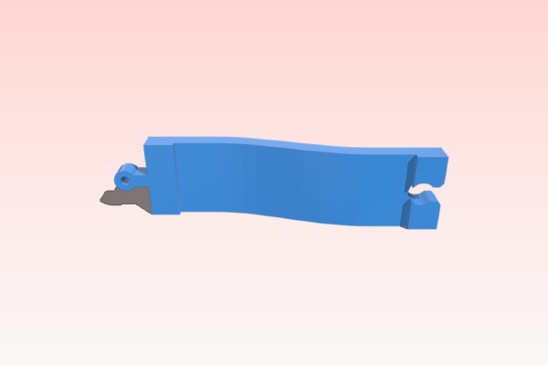 Door step up lift wooden train track | 3d print model