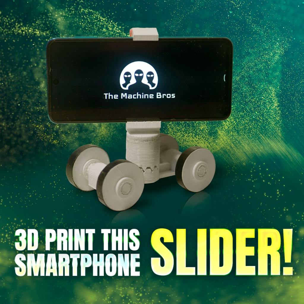 Slider for your smartphone camera (Slider para la cámara de tu teléfono)