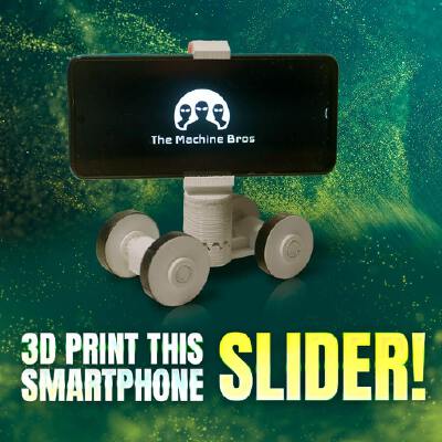 Slider for your smartphone camera (Slider para la cámara de tu teléfono) | 3d print model